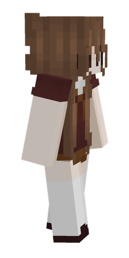 Brown skin: body, right side render