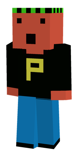 Black skin: body, front render