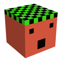 Black skin: head render