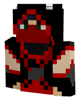 Black skin: bust render
