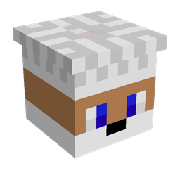 Black skin: head render