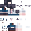 Blue skin: raw texture render