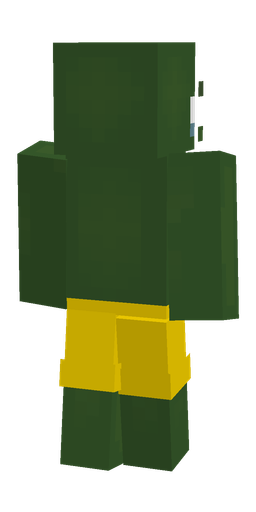 Classic skin: body, back render