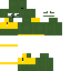 Classic skin: raw texture render