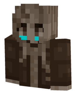 Brown skin: bust render