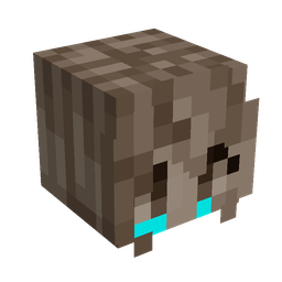 Brown skin: head render