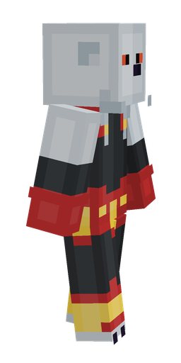 Black skin: body, right side render