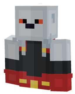 Black skin: bust render