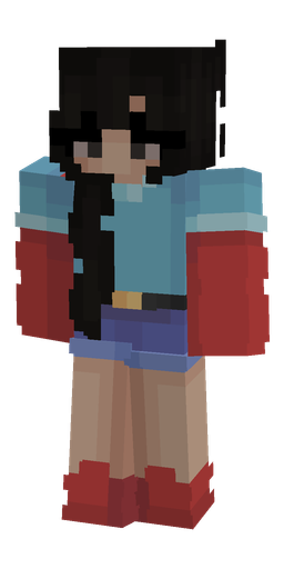 Black skin: body, front render