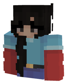 Black skin: bust render