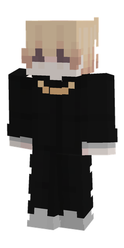 Black skin: body, front render