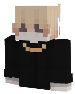 Black skin: bust render