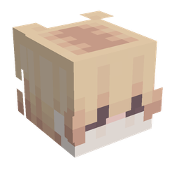Black skin: head render