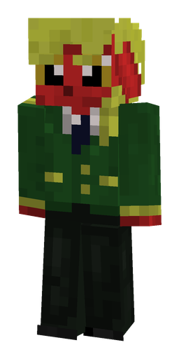 Black skin: body, front render