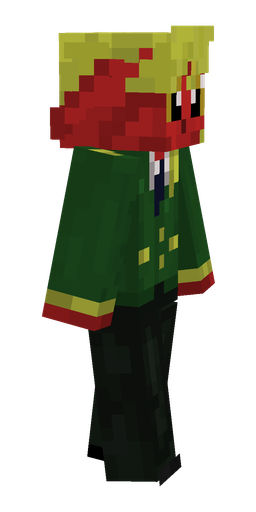 Black skin: body, right side render