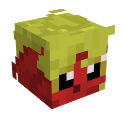 Black skin: head render