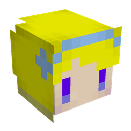 Blue skin: head render