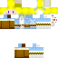 Blue skin: raw texture render