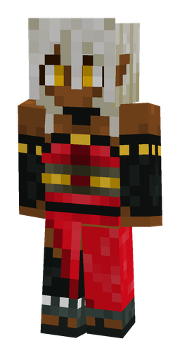 Black skin: body, front render