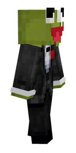 Black skin: body, right side render