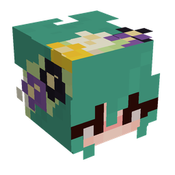 Black skin: head render