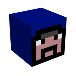 Blue skin: head render