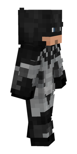 Black skin: body, right side render