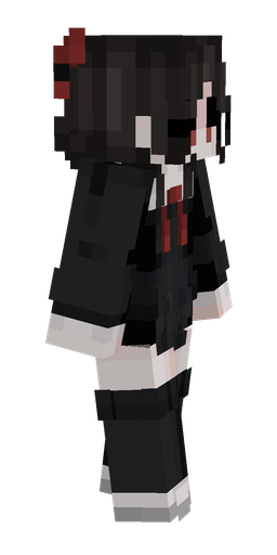 Black skin: body, right side render