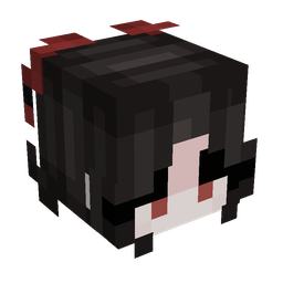 Black skin: head render