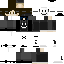 Black skin: raw texture render