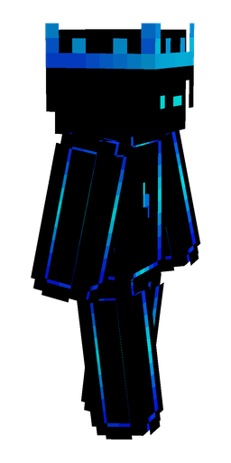 Black skin: body, right side render