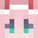 Pink skin: face render