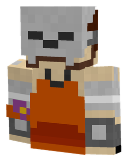 Black skin: bust render