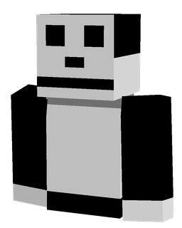 Black skin: bust render