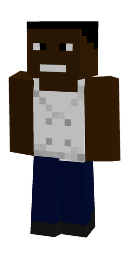 Black skin: body, front render