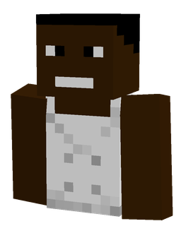 Black skin: bust render