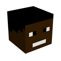 Black skin: head render