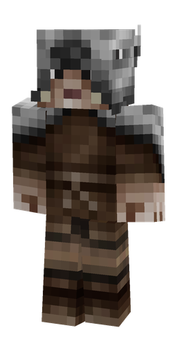 Black skin: body, front render