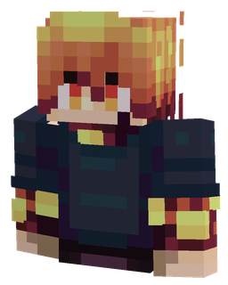 Black skin: bust render