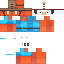 Blue skin: raw texture render
