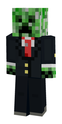 Black skin: body, front render