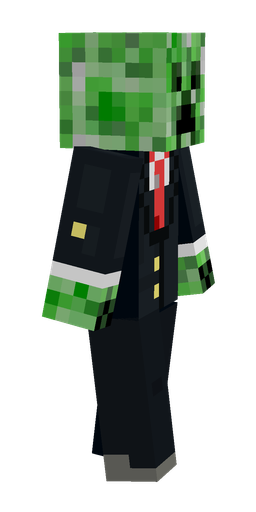 Black skin: body, right side render