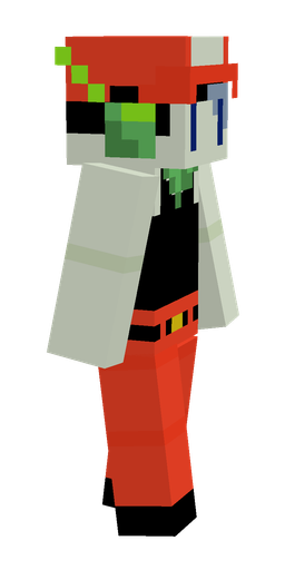 Black skin: body, right side render