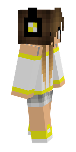 Brown skin: body, right side render