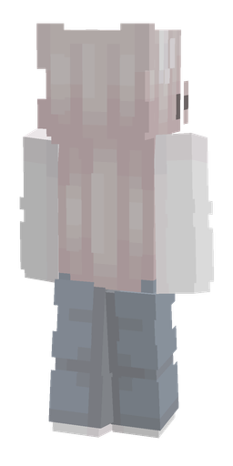 Gray skin: body, back render