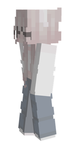 Gray skin: body, left side render