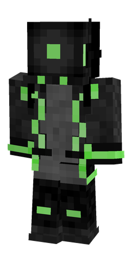 Black skin: body, front render