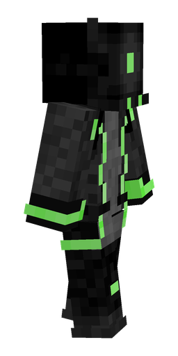 Black skin: body, right side render