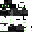 Black skin: raw texture render