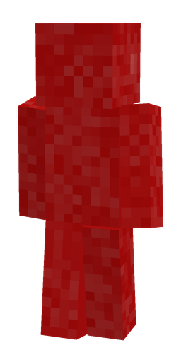 Red skin: body, back render
